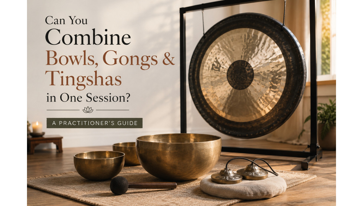 คู่มือการรวมชามร้อง ฆ้อง และติงช่าในเซสชัน Sound Healing